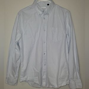 FiveFour Oxford Long Sleeve Button Up Shirt Size Medium